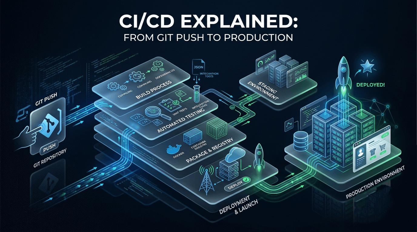 CI/CD Explained: From Git Push to Production